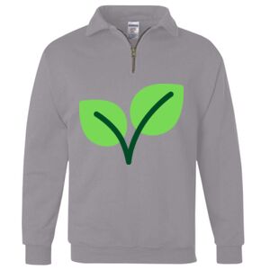 Nublend® Cadet Collar Quarter-Zip Sweatshirt Thumbnail