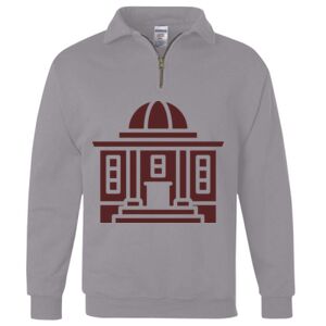 Nublend® Cadet Collar Quarter-Zip Sweatshirt Thumbnail