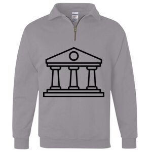 Nublend® Cadet Collar Quarter-Zip Sweatshirt Thumbnail