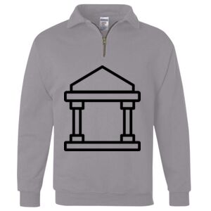 Nublend® Cadet Collar Quarter-Zip Sweatshirt Thumbnail