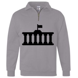 Nublend® Cadet Collar Quarter-Zip Sweatshirt Thumbnail