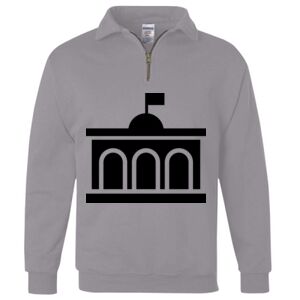 Nublend® Cadet Collar Quarter-Zip Sweatshirt Thumbnail