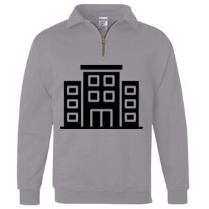 Nublend® Cadet Collar Quarter-Zip Sweatshirt Thumbnail