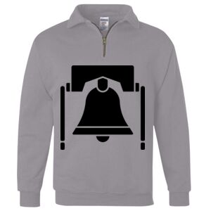 Nublend® Cadet Collar Quarter-Zip Sweatshirt Thumbnail