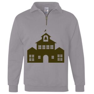 Nublend® Cadet Collar Quarter-Zip Sweatshirt Thumbnail