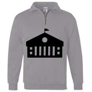 Nublend® Cadet Collar Quarter-Zip Sweatshirt Thumbnail