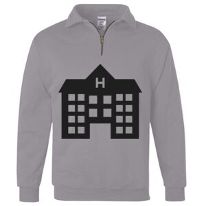 Nublend® Cadet Collar Quarter-Zip Sweatshirt Thumbnail