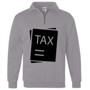 Nublend® Cadet Collar Quarter-Zip Sweatshirt Thumbnail