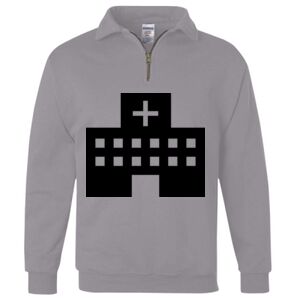 Nublend® Cadet Collar Quarter-Zip Sweatshirt Thumbnail