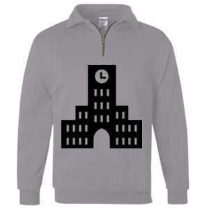 Nublend® Cadet Collar Quarter-Zip Sweatshirt Thumbnail