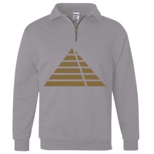 Nublend® Cadet Collar Quarter-Zip Sweatshirt Thumbnail