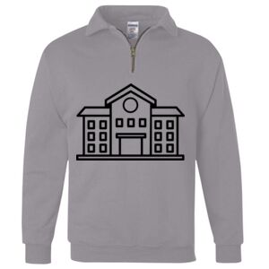 Nublend® Cadet Collar Quarter-Zip Sweatshirt Thumbnail