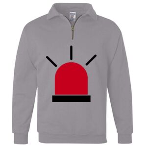 Nublend® Cadet Collar Quarter-Zip Sweatshirt Thumbnail