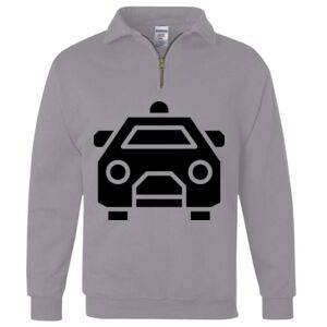 Nublend® Cadet Collar Quarter-Zip Sweatshirt Thumbnail