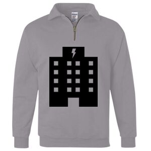 Nublend® Cadet Collar Quarter-Zip Sweatshirt Thumbnail