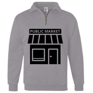 Nublend® Cadet Collar Quarter-Zip Sweatshirt Thumbnail