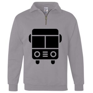 Nublend® Cadet Collar Quarter-Zip Sweatshirt Thumbnail