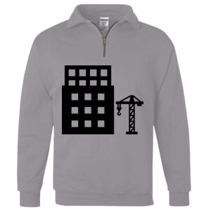 Nublend® Cadet Collar Quarter-Zip Sweatshirt Thumbnail