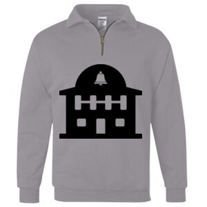 Nublend® Cadet Collar Quarter-Zip Sweatshirt Thumbnail