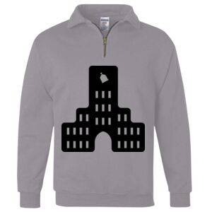 Nublend® Cadet Collar Quarter-Zip Sweatshirt Thumbnail