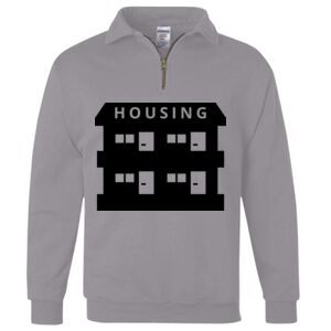 Nublend® Cadet Collar Quarter-Zip Sweatshirt Thumbnail