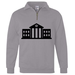 Nublend® Cadet Collar Quarter-Zip Sweatshirt Thumbnail