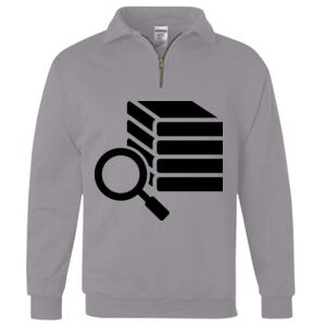 Nublend® Cadet Collar Quarter-Zip Sweatshirt Thumbnail