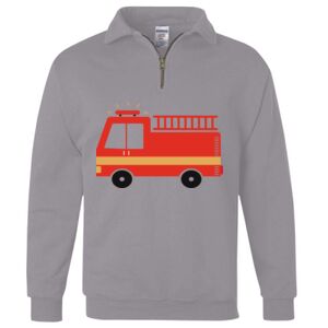 Nublend® Cadet Collar Quarter-Zip Sweatshirt Thumbnail