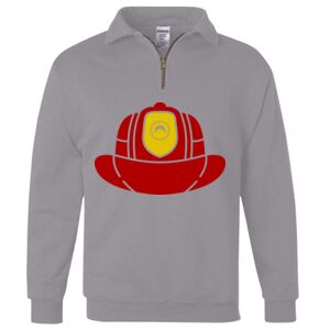 Nublend® Cadet Collar Quarter-Zip Sweatshirt Thumbnail
