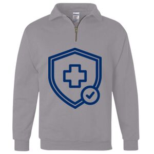 Nublend® Cadet Collar Quarter-Zip Sweatshirt Thumbnail