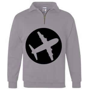 Nublend® Cadet Collar Quarter-Zip Sweatshirt Thumbnail