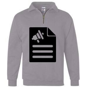 Nublend® Cadet Collar Quarter-Zip Sweatshirt Thumbnail