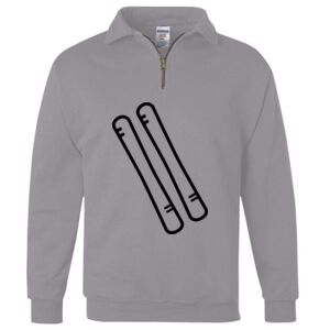 Nublend® Cadet Collar Quarter-Zip Sweatshirt Thumbnail