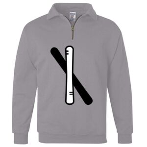 Nublend® Cadet Collar Quarter-Zip Sweatshirt Thumbnail